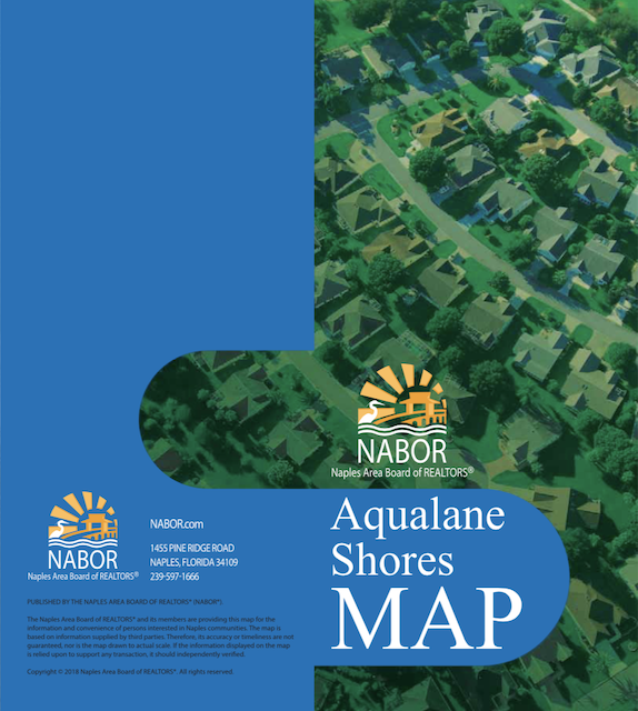 Aqualane Shores map
