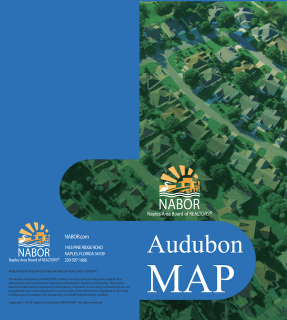 Audubon - West map