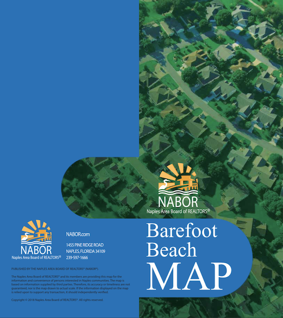 Barefoot Beach map