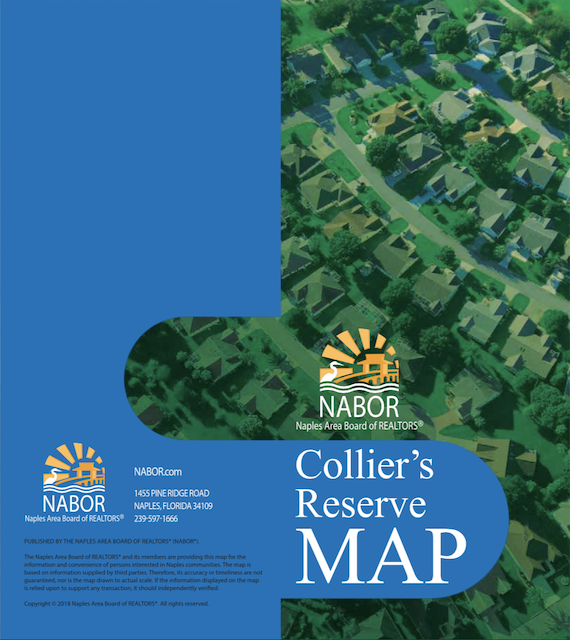 Collier's Reserve map