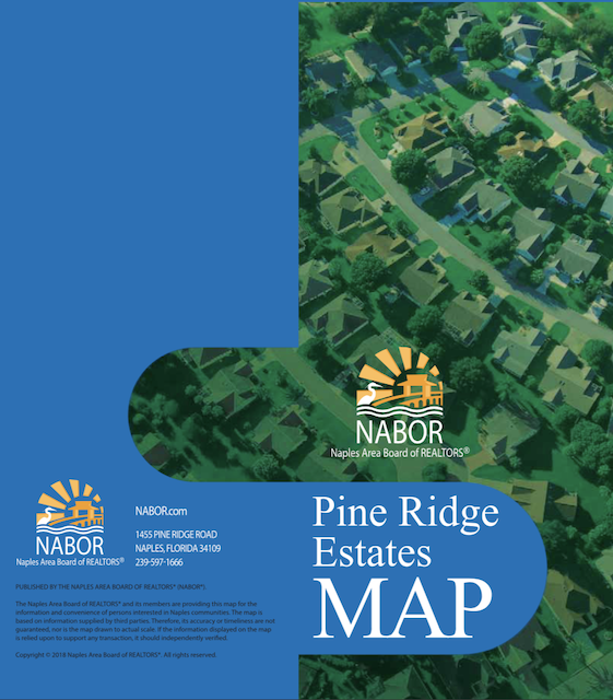 Pine Ridge - North map