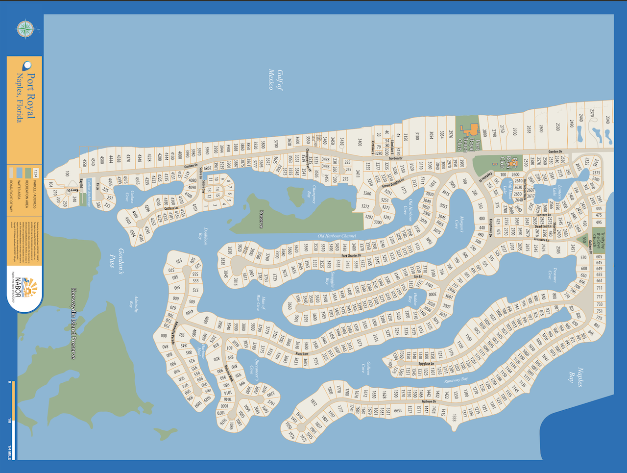 Port Royal map