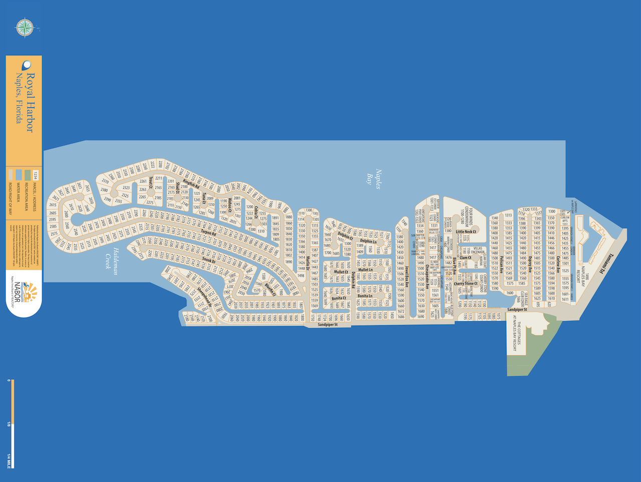 Royal Harbor map